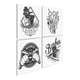 thumbnail image 1 of Cuadros Para Barberia Salón, 1 of 4