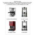 thumbnail image 4 of 58mm Portafilter with Filter Basket, Stainless Steel Bottomless Portafilter with Double Ear Design for Coffee Machine, 4 of 8