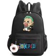 thumbnail image 1 of Anime One Piece Backpack Knapsack Kids Boy Girl Printed School Bag Teenager Student Cartoon Bookbag Outdoor Rucksack, 1 of 5