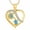 Gold, variant on Turtle Heart Urn Necklace for Ashes Cremation Jewelry with Filling Kit, Keepsake Pendant for Mom, Pet Memorial Gift