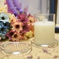 thumbnail image 4 of Round Glass Votive Holder For Homeowners 2Pack 3.93X3.93X0.47in, 4 of 9
