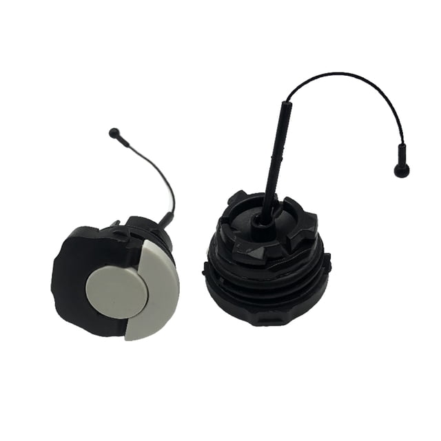 Capas de combustible de motosierra Depósito de aceite a prueba de fugas Ajuste directo Cubiertas de plástico Motosierras Suministros Accesorios Reemplazo de piezas 2 piezas Guardurnaity TO001304-00
