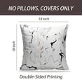 thumbnail image 2 of LALILO Throw Pillow Covers Pink Marble Modern And Elegant Digital Cushion Cover 18" x 18", 4403 Pack, 2 of 6