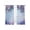 Purple, variant on Purple Flowers Sheer Curtains 63 Inch Length 2 Panels Set, Vintage Blue Mottled Walls Pastoral Voile Window Treatment Rod Pocket Curtains Sheers Drapes for Bedroom/Living Room/Kitchen 52x"63"x2
