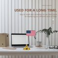 thumbnail image 4 of 10pcs Round Flag Brackets Desktop Flag Pole Holders for Negotiation (Assorted Color), 4 of 4