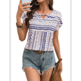 thumbnail image 3 of Blusas de Verano de Corta para Mujer, Blusas Elegantes e Informales, , S, 3 of 9