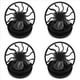 thumbnail image 1 of 4 Pieza Mini Ventilador Portátil con Energía Solar con Clip para Escalar Ventilador de Refrigeración para Campamentos Desierto Mano Sombrero Gorra Ventilador, 1 of 5