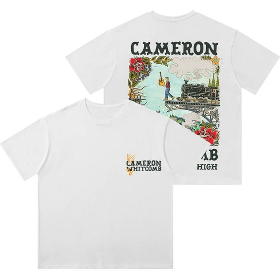Cameron Whitcomb Hundred Mile High 2025 T-shirt Unisex Trend Casual Short-sleeved Street Wear