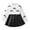 C277/White, variant on XIYON Kids Girl Clothes Kids Girls Outfits Long Sleeve Shirt Tops With Bow And Skirt Two Piece For Teen Girls Girls Trendy Clothes