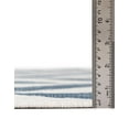 thumbnail image 6 of Jill Zarin Outdoor Collection Area Rug - Napa (7' 10" x 10' Oval Blue/Ivory), 6 of 7