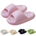 thumbnail image 1 of Dakaela Cloud Slides for Women Men Open Toe Shower Recovery Shoes Quick Drying Pillow House Bath Slippers, 1 of 5
