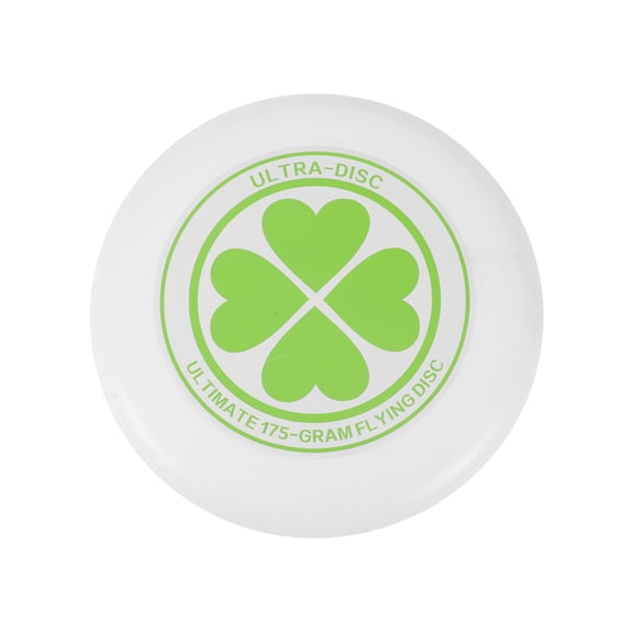 Unique Bargains 1pc Durable Round Flying Disc for Outdoor Family Fun 10.63" Green