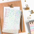 thumbnail image 6 of A6 Sticker Organizer Storage Binder, Star Planner Folder, Reusable Sticker Display Holder, 6 Ring Binder Cover, Sticker Book Collecting Album, Refillable Loose Leaf Folder, Portable Planner Shell, 6 of 6