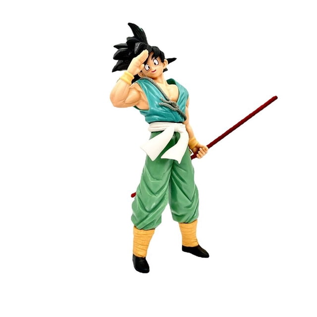 Bandai Dragon Ball Z Super Gogeta Action Goodbye Goku Figure Dragon Ball Super Saiyan Goku Vegeta Figura Pvc Model Toy Fivean unisex