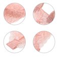 thumbnail image 4 of Plus Size Floral Lace Panties for Women Retro Seamless Briefs Underwear Light Pink M, 4 of 5