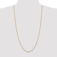 thumbnail image 2 of 14k Yellow Gold 2.25mm Diamond Cut Quadruple Rope Chain Lobster Clasp 30", 2 of 5