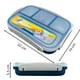 thumbnail image 2 of Contenedor de Alimentos Segos Lunch Box Hermético 4 Divisiones, 2 of 4