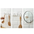 thumbnail image 2 of Naiovety Soporte adhesivo para esponja, acero inoxidable 304, estante para fregadero de cocina, marco de secado rápido a prueba de agua Organizadores de utensilios de cocina 1 PC Naiovety HA5218-00B, 2 of 6
