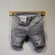 thumbnail image 3 of Pantalones cortos de mezclilla para hombre, de longitud media hasta la rodilla, rectos, cortos, rotos, de lujo, desgastados, elásticos, con cremallera, 3 of 5