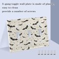 thumbnail image 5 of Bats and Stars Decorative Light Switch Plates Switch Cover Decorative Wall Plates Ideal for Living Room Kitchen Bedroom and Study, 5 of 8