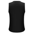 thumbnail image 5 of BXINGOHAI Men's Workout Tank Tops Quick Dry Sleeveless Shirts for Men Muscle Moisture Wicking Bodybuilding Gym Lightweight Black,XXXL, 5 of 6