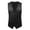Black, variant on YOTMKGDO Suit Vest, Mens Solid Color Wedding Dress Vest Mens Coat British Leisure Slim Stage Costume, Black, L