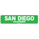 Seaweed Surf Co AA71 4X18 Signe en Aluminium San Diego – image 1 sur 1