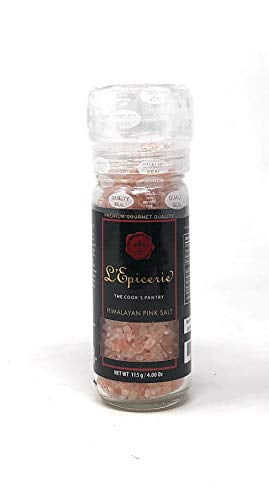 L'Epicerie The Cook's Pantry Premium Himalayan Pink Salt (Built-in Grinder