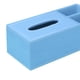 thumbnail image 3 of Caja De Servilletas De Tejido Soportes De Almacenamiento De Papel Cajas De Almacenamiento De Escritorio Del Automóvil - Azul Sunnimix Portavasos, 3 of 7