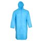 thumbnail image 2 of Chubasquero Impermeable Cola Con Capucha Transparente Azul L, 2 of 8