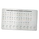 thumbnail image 4 of Tablero del alfabeto braille, herramienta de aprendizaje de braille, ayuda didáctica portátil y eficaz, herramienta educativa para estudiantes ciegos Plata 1 pieza, 4 of 10