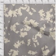 thumbnail image 4 of oneOone Rayon Dusty Gray Fabric Abstract-Smoke Stripe Sewing Fabric By The Yard Printed Diy Clothing Sewing Supplies 56 Inch Wide, 4 of 4