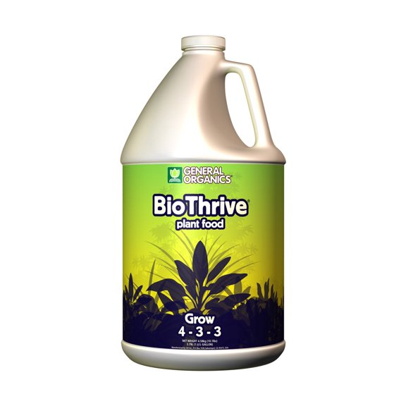 GH General Organics BioThrive Grow Gallon (4/Cs)