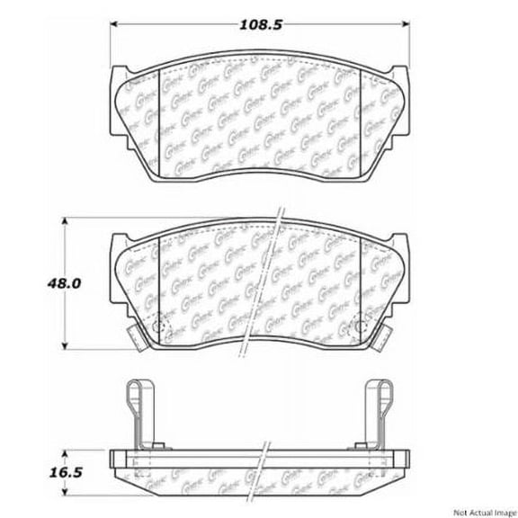 Centric Parts - Ceramic Pads