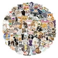 thumbnail image 3 of 100 pegatinas lindas de animales de gato - Vinilo impermeable personalizado Kawaii Aestheti, 3 of 5