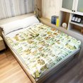 thumbnail image 3 of 60x80 Blanket Comfort Warmth Soft Plush Throw for Couch Vintage Mushroom Reference Chart, 3 of 6