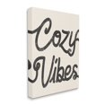 thumbnail image 3 of Stupell Industries Cozy Vibes Retro Vintage Typography Phrase Canvas Wall Art, 16 x 20, Design by Lil' Rue, 3 of 5