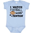 thumbnail image 3 of Inktastic I Watch Football with My Pawpaw Boys Baby Bodysuit, 3 of 5