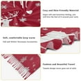 thumbnail image 4 of BZSMCE Women Scarf Snowflake and Heart Reindeer Print Simple Pattern Soft Warm Long Large Scarves, 4 of 9