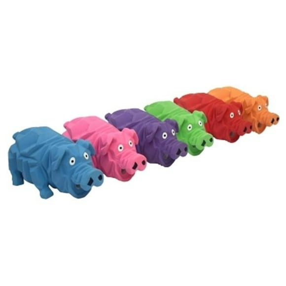 Multipet 784369612707 8 in. Origami Pigs, Assorted Colors