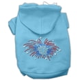 thumbnail image 6 of Pet, Dog  Cat Hoodie Rhinestone, "Fireworks", 6 of 7