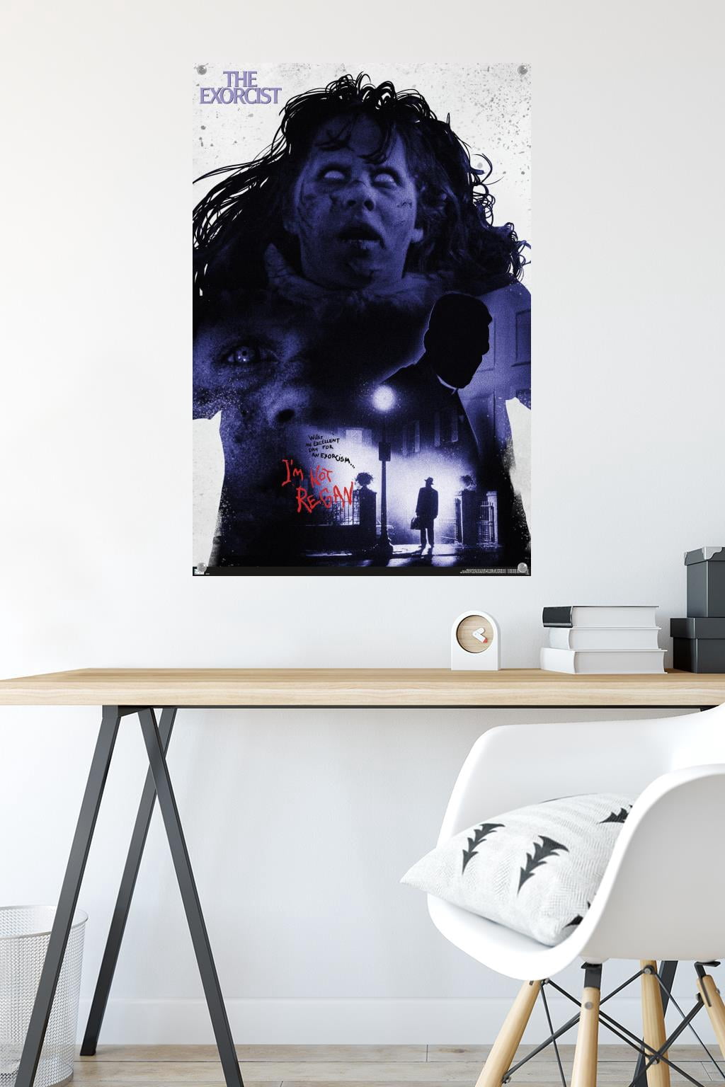 The Exorcist - I'm Not Regan Wall Poster with Pushpins, 22.375" x 34"