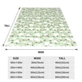 thumbnail image 3 of Honeii Cute Frog Print Fleece Blanket - Throw Blanket for Bed, Sofa, Couch, Camping, and Travel , Microplush Ultra Soft Warm Blanket-50"x40", 3 of 7
