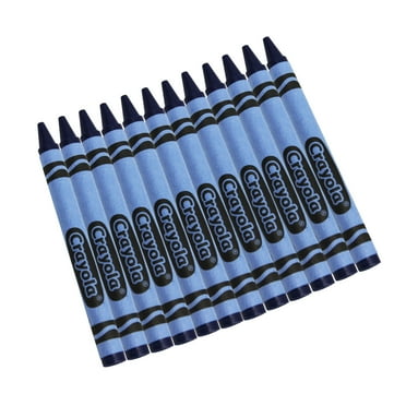 Crayola Bulk Crayons, Blue, Regular Size, 12 Per Box, Set Of 12 Boxes