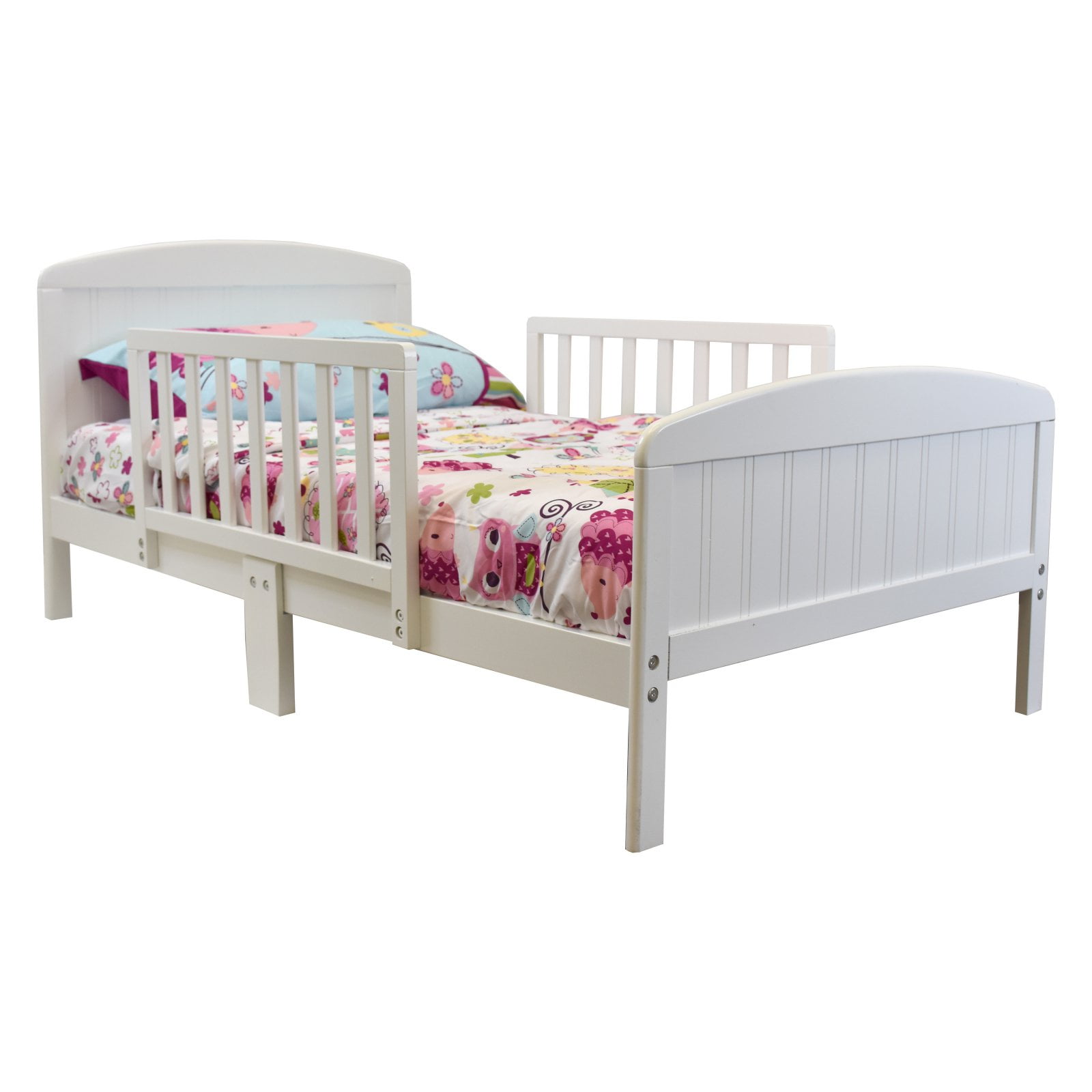 Russell Children Harrisburg XL Wooden Toddler Bed, Multiple Colors