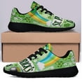 thumbnail image 3 of Happy St Patrick's Day Shoes Sneakers Black Size 9, 3 of 7