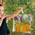 thumbnail image 4 of Coolnut Autumn Fall Gnomes Hand Towels 2 PCS, Ultra Soft and Highly Absorbent, Pumpkins Sunflowers Decorative Fingertip Towel for Home, Bathroom, Kitchen, 28.3"x14.4", 4 of 4