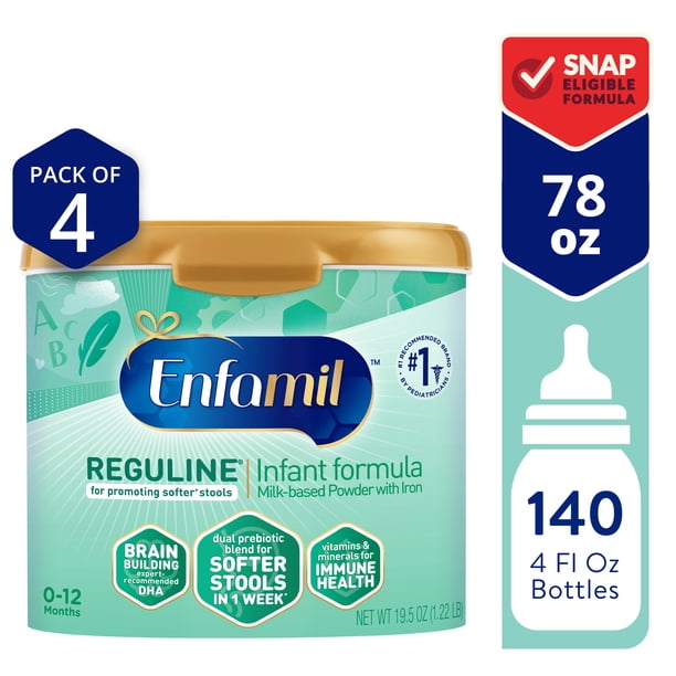 Enfamil Reguline Baby Formula, Designed for Soft, Comfortable Stools