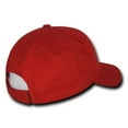 thumbnail image 3 of Embroidered Operator Cap, TRL, Red, 3 of 3