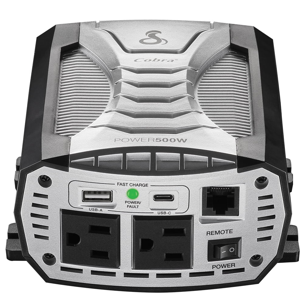 Cobra POWER 500W Power 500Watt Power Inverter with Fast Charge